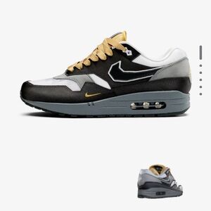 Size 10.5 - Nike Air Max 1 .SWOOSH Low Poly Big Head Mode Brand New Exclusive